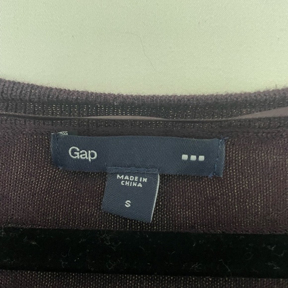 Gap purple striped sweater - Picture 2 of 3